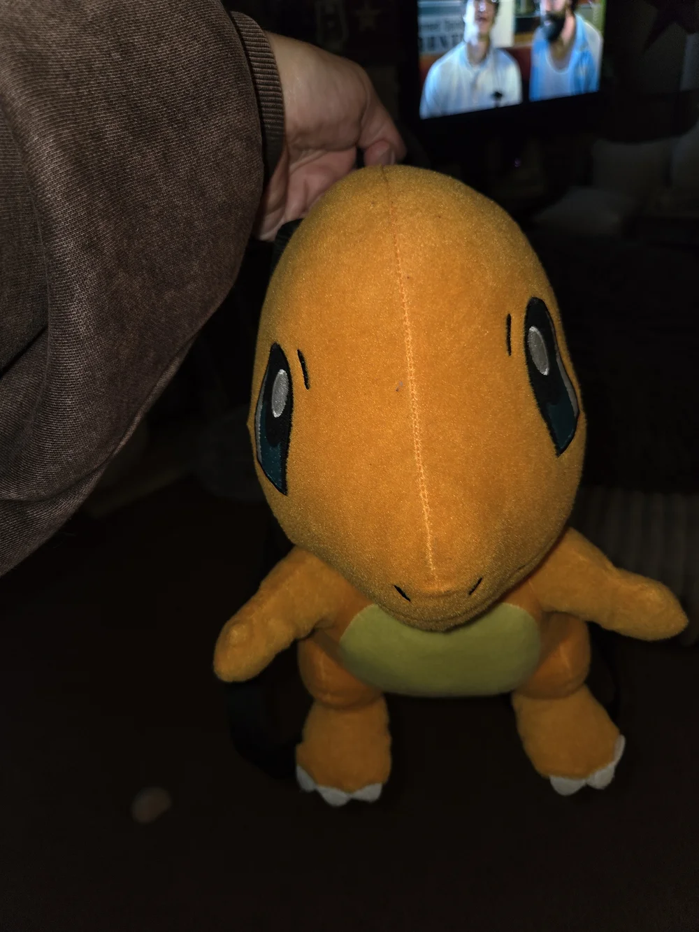 Pokemon Charmander Plush Backpack Orange Yellow